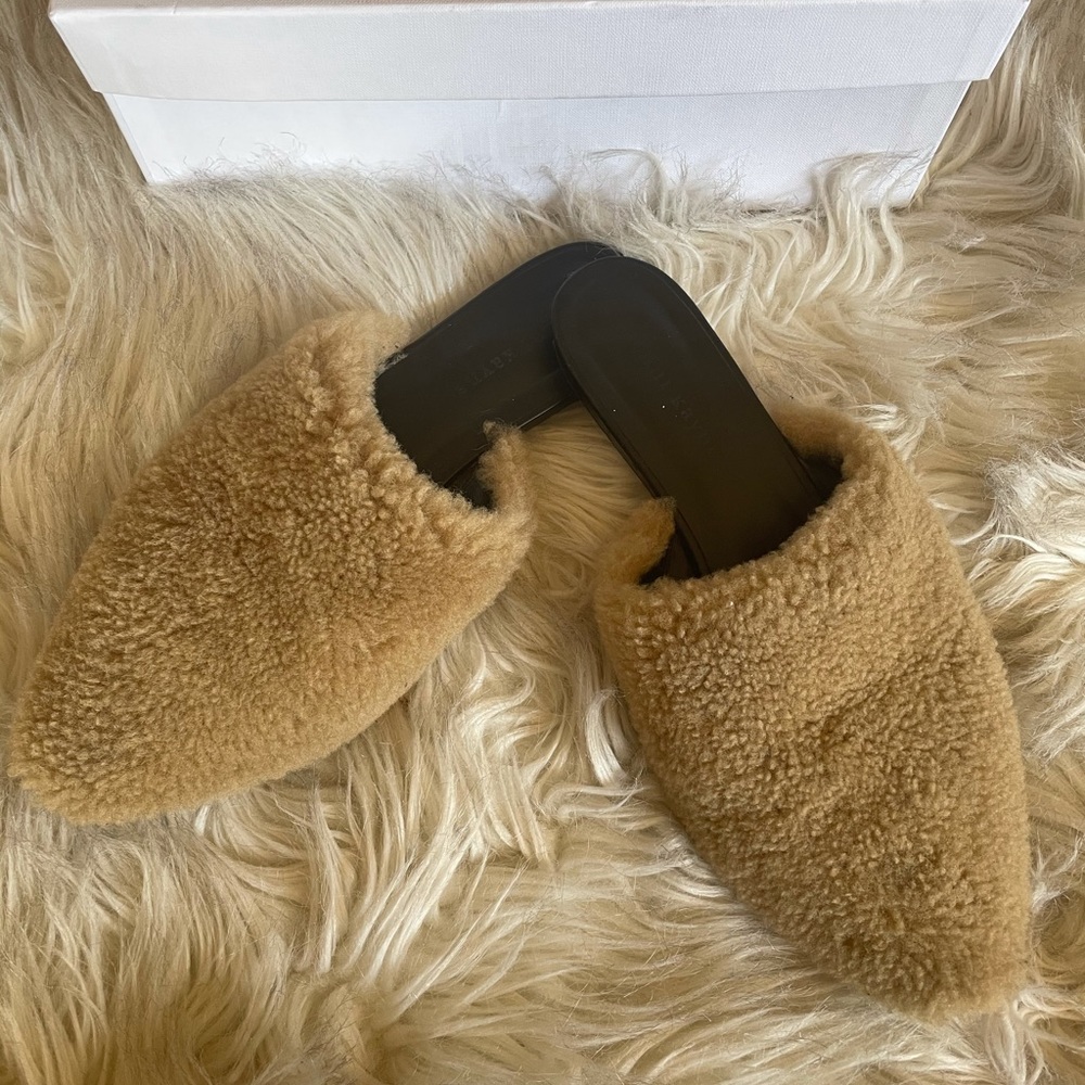 Jenni Kayne Shearling Mules size 40